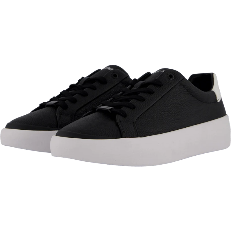 Vulc Lace Up Lth Black / White