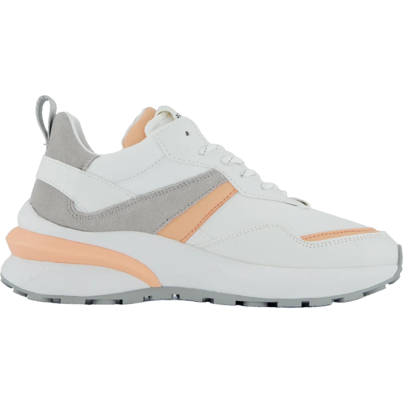 Athena Run White Orange
