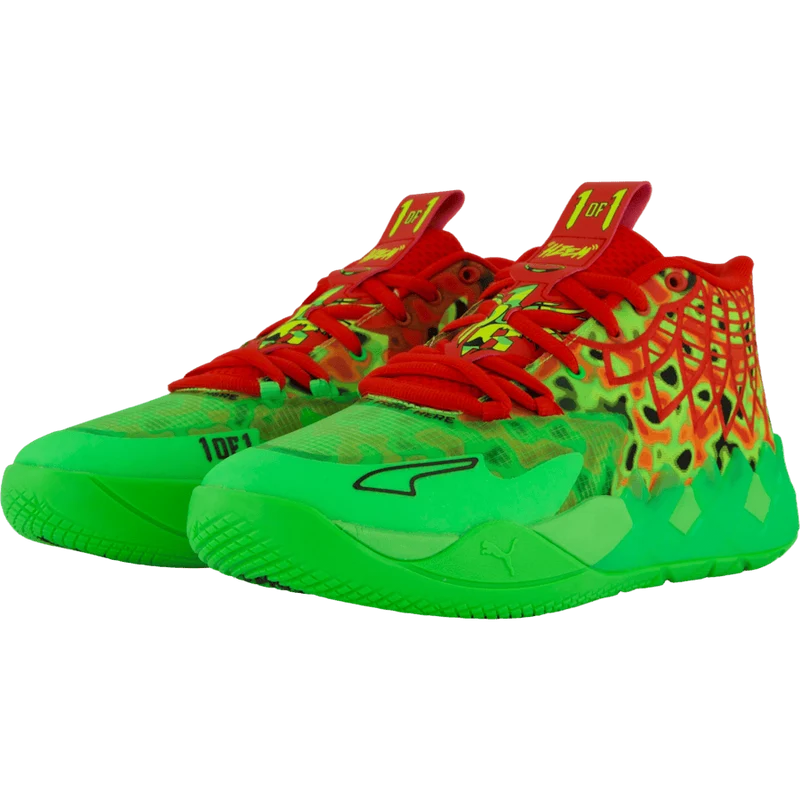 Mb.01 Thermal Fluro Green Pes-puma Red
