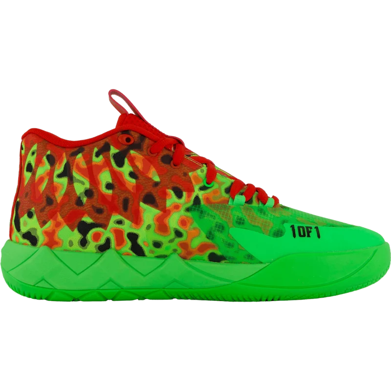 Mb.01 Thermal Fluro Green Pes-puma Red