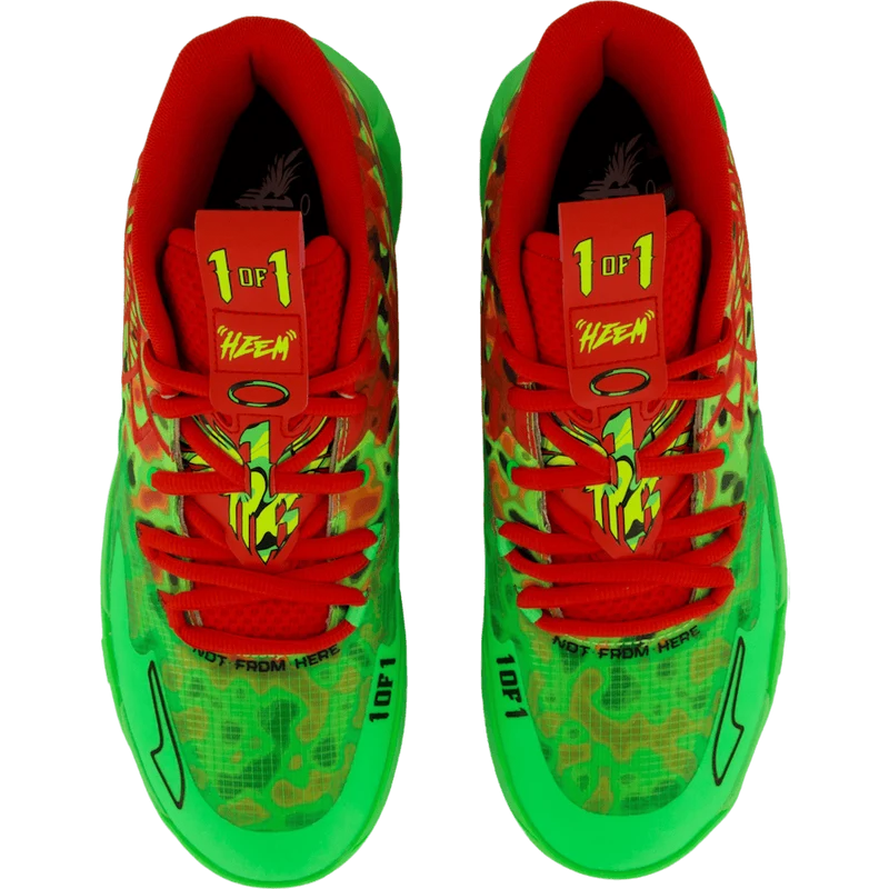 Mb.01 Thermal Fluro Green Pes-puma Red