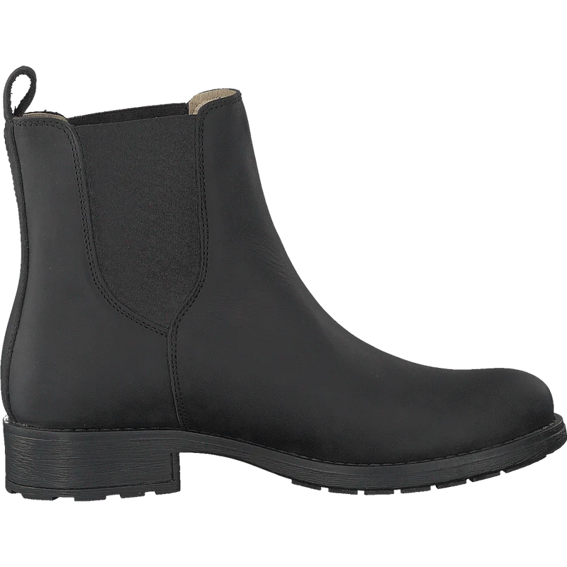 Low Chelsea Boot Black/shiny Gold