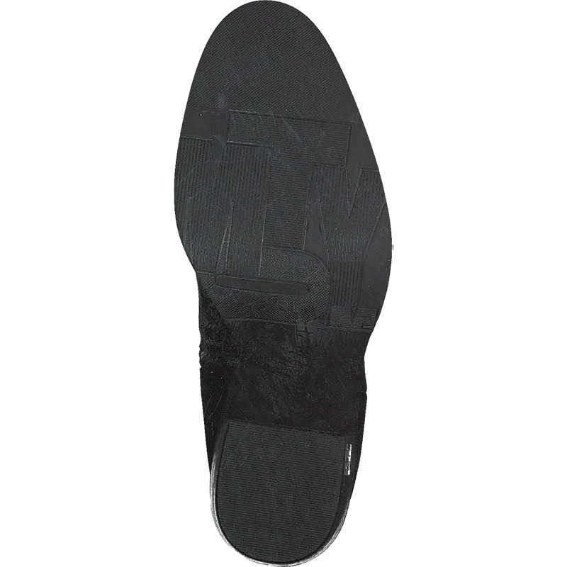 Mono Color Heeled Black
