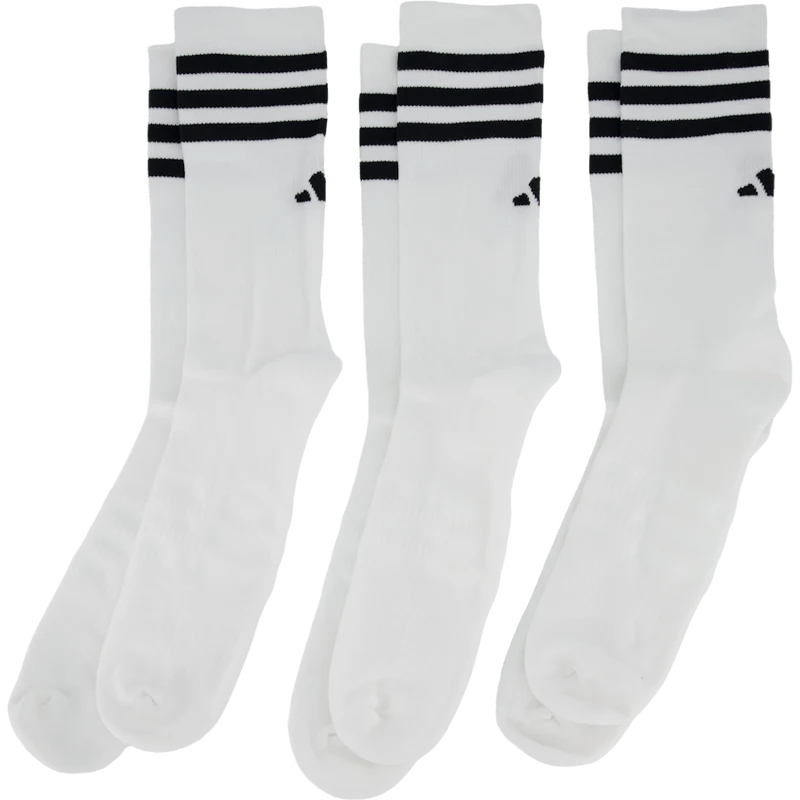 3 Pk Crew White