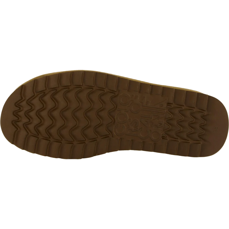Lowboot Plateau Metallic Tan