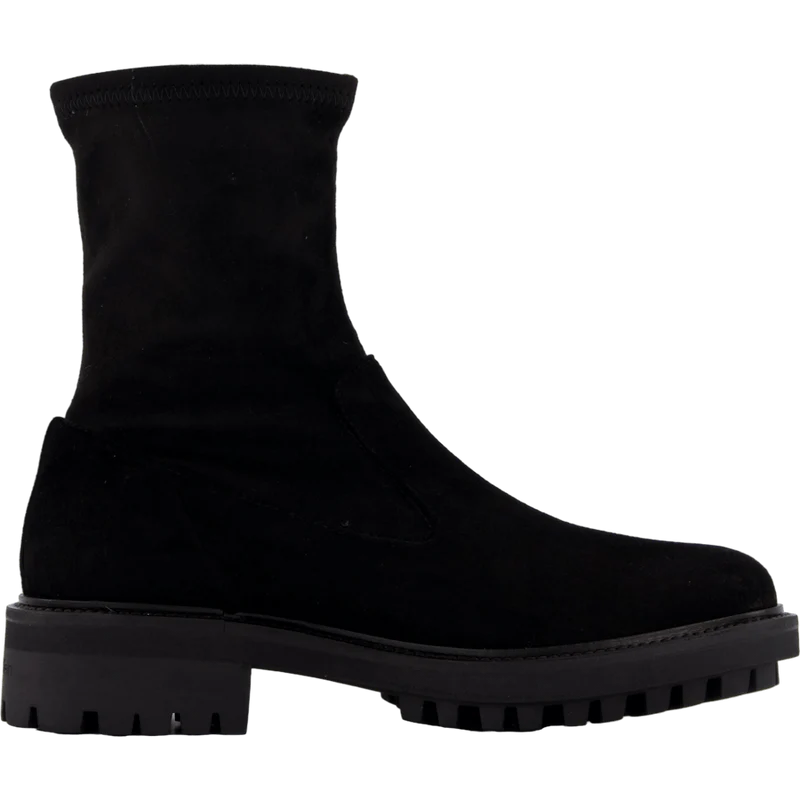 Flat Sock Boot Sue Mix Ck Black