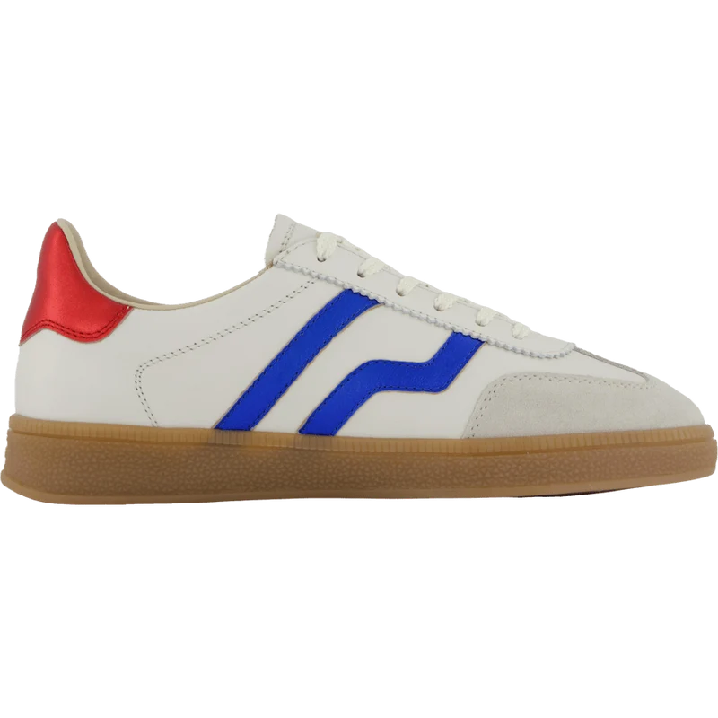 Cuzima Sneaker Wht/blue/red
