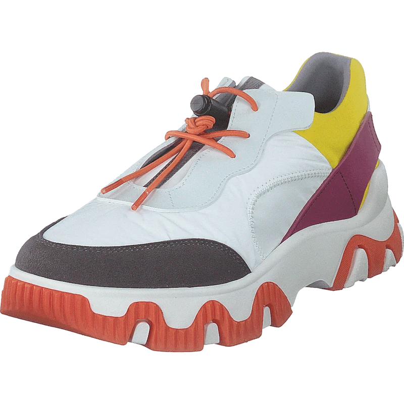 Fian634 Multi-offwhite-yellow-fuchia