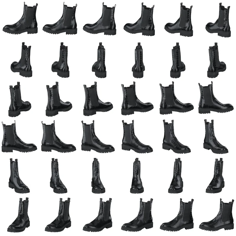 1304-20 Black Croco