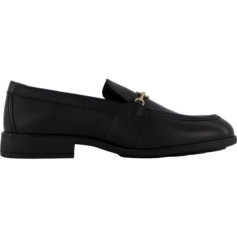 Th Chain Leather Loafer Black