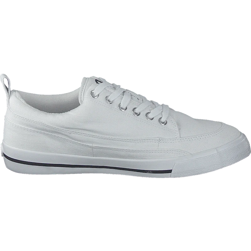 Low Cut Shoe Smu Crew White