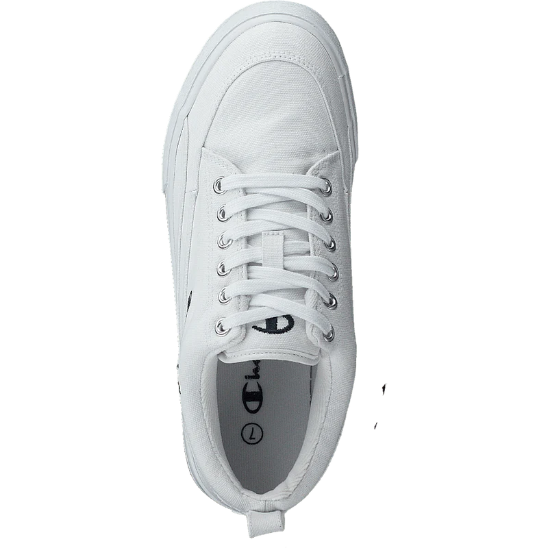 Low Cut Shoe Smu Crew White