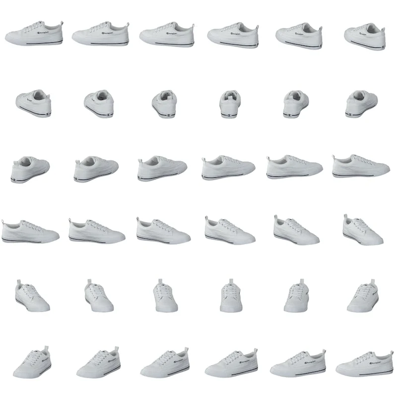 Low Cut Shoe Smu Crew White