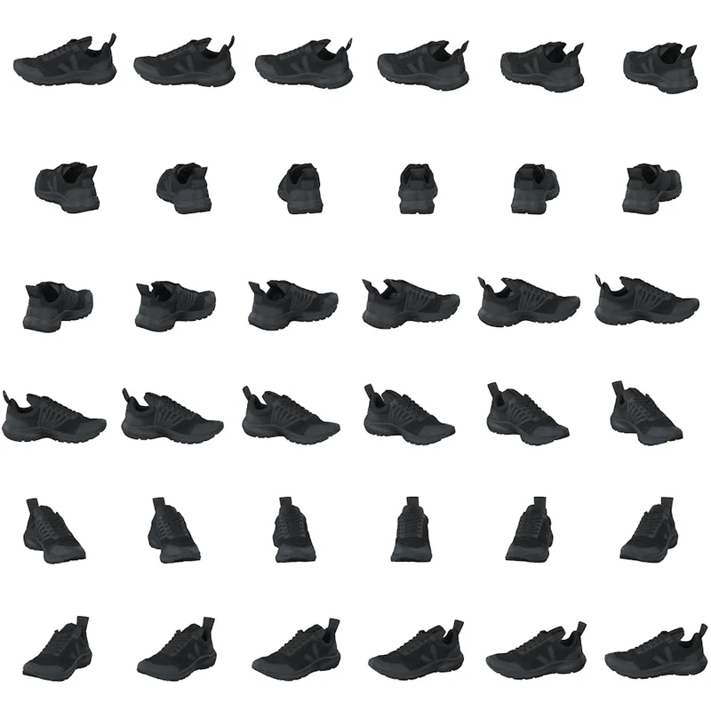 Performance Runner V-knit Rick Black