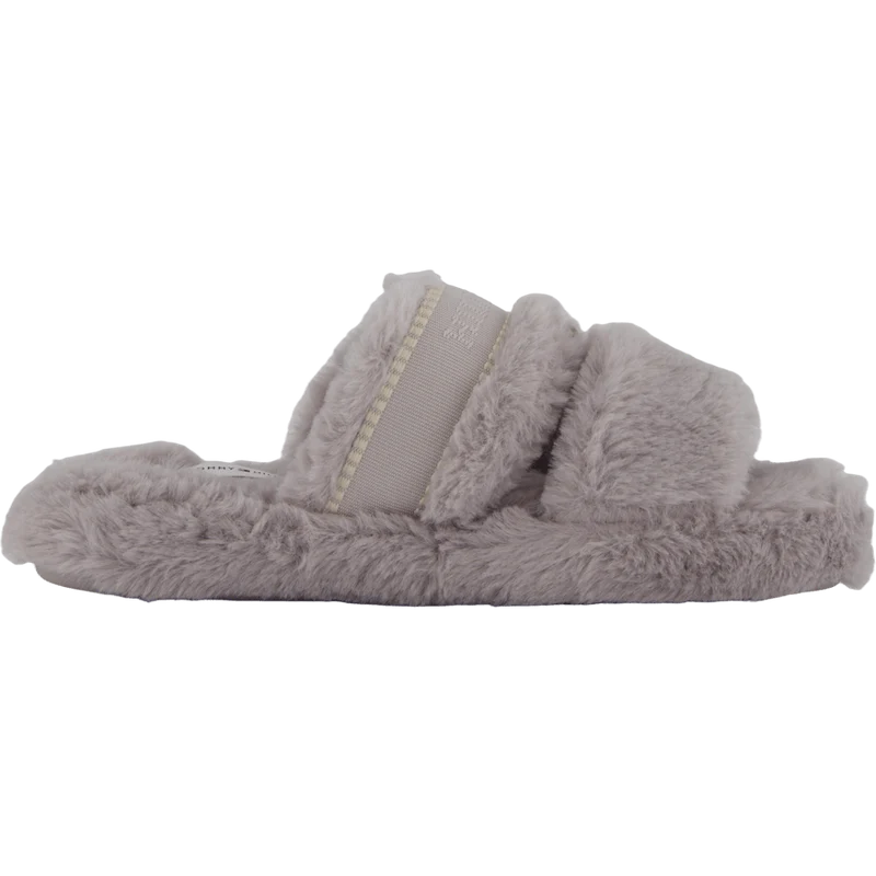 Hilfiger Fur Basics Slipper Grey Whisper
