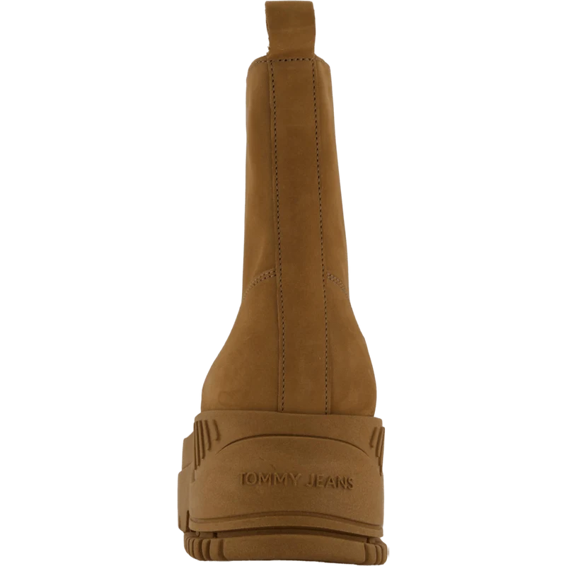 Tjw Zip Up Flatform Nubuck Bo Light Sepia Brown