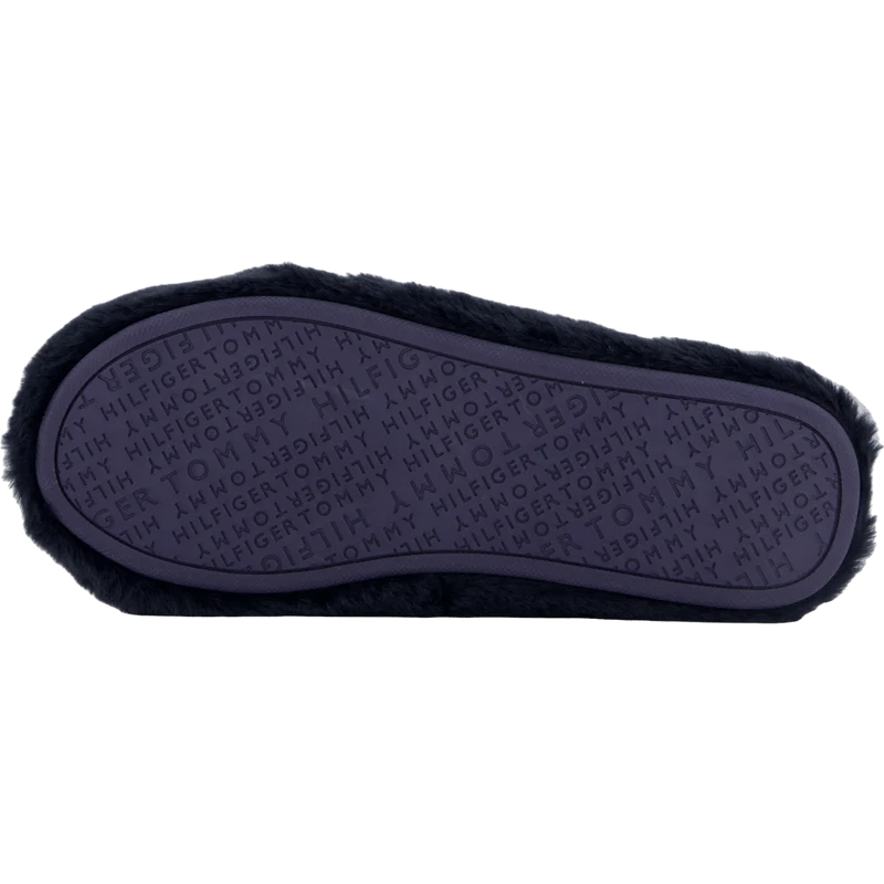 Hilfiger Fur Basics Slipper Space Blue