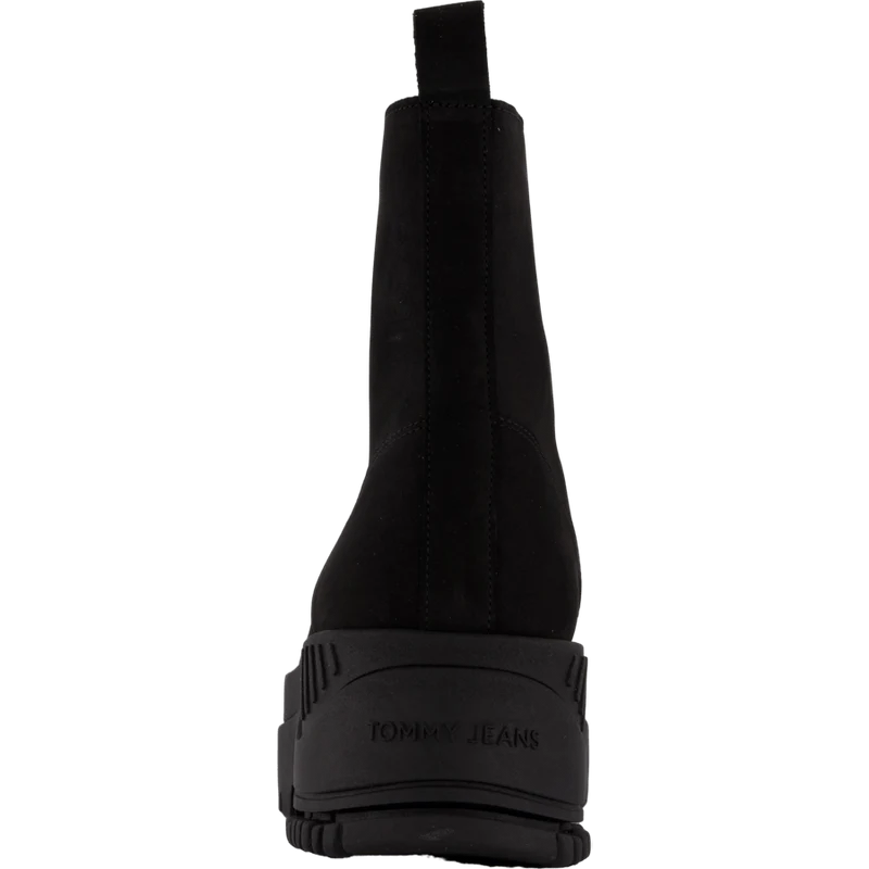 Tjw Zip Up Flatform Nubuck Bo Black
