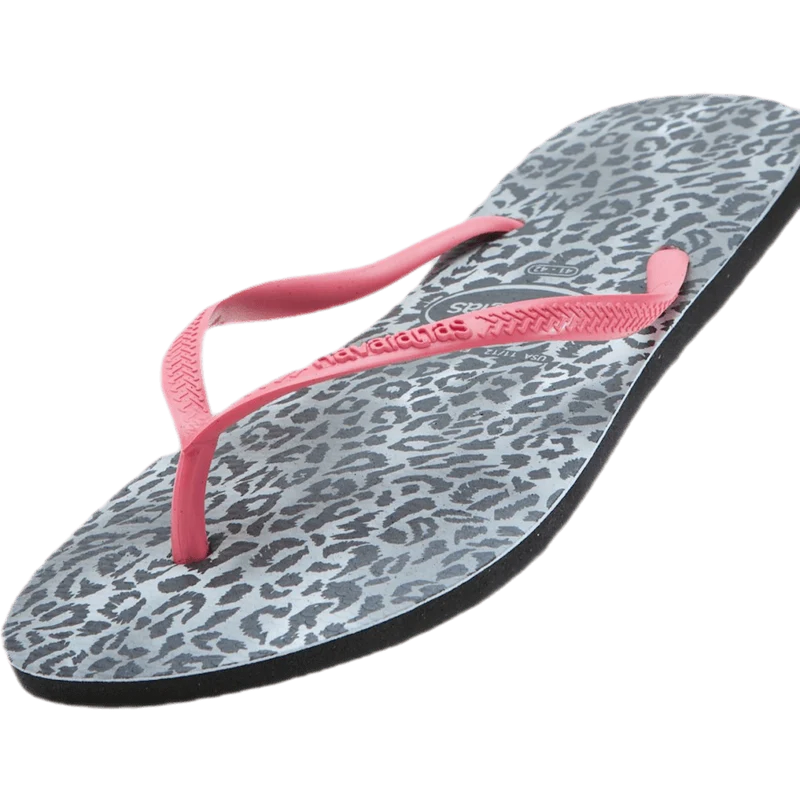 Slim Leopard Pink/Black