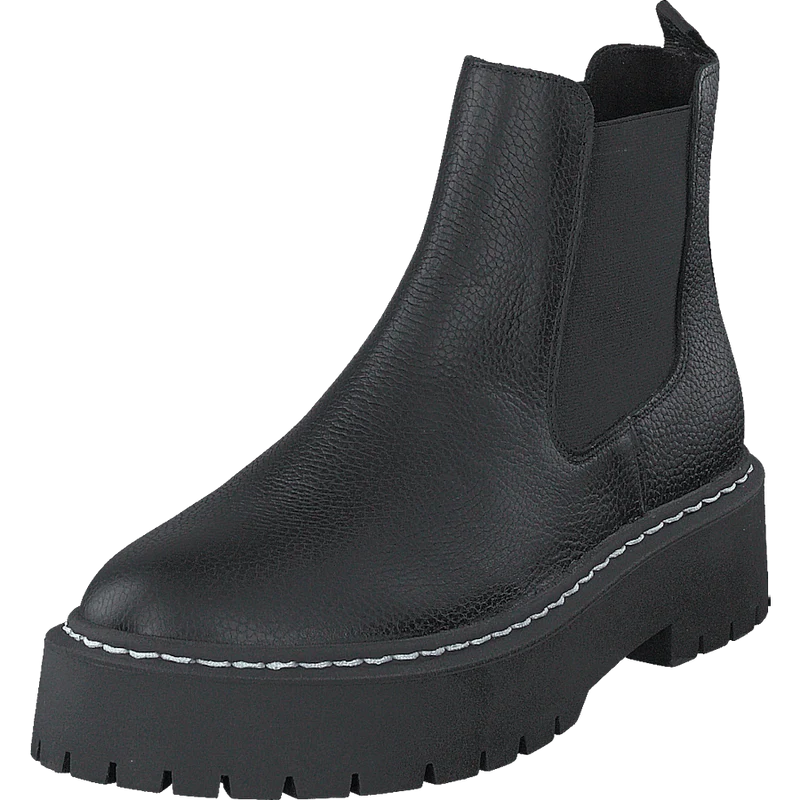Veerly Black Leather
