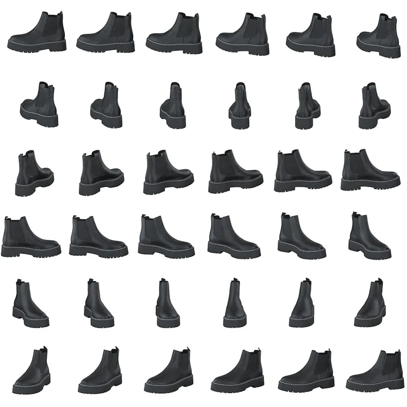 Veerly Black Leather