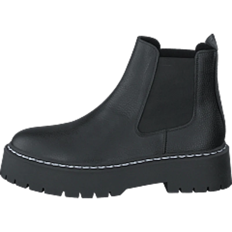 Veerly Black Leather