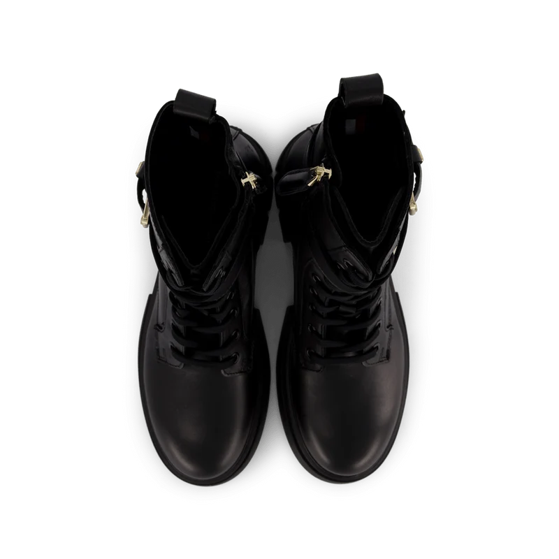 Cool Feminine Bikerboot Black