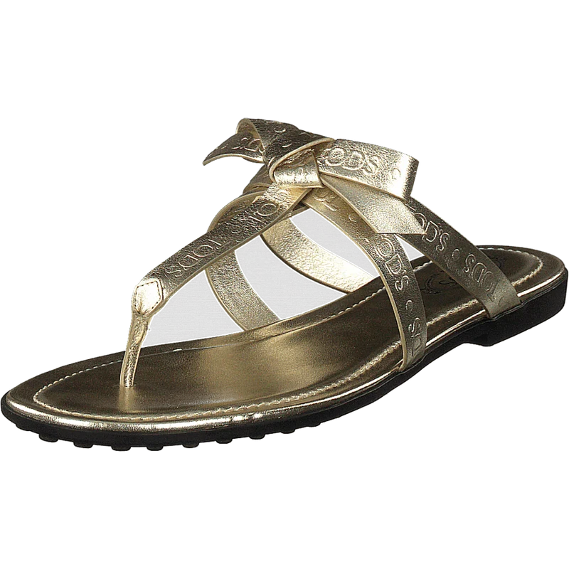 Gomma Bow Sandal Flan