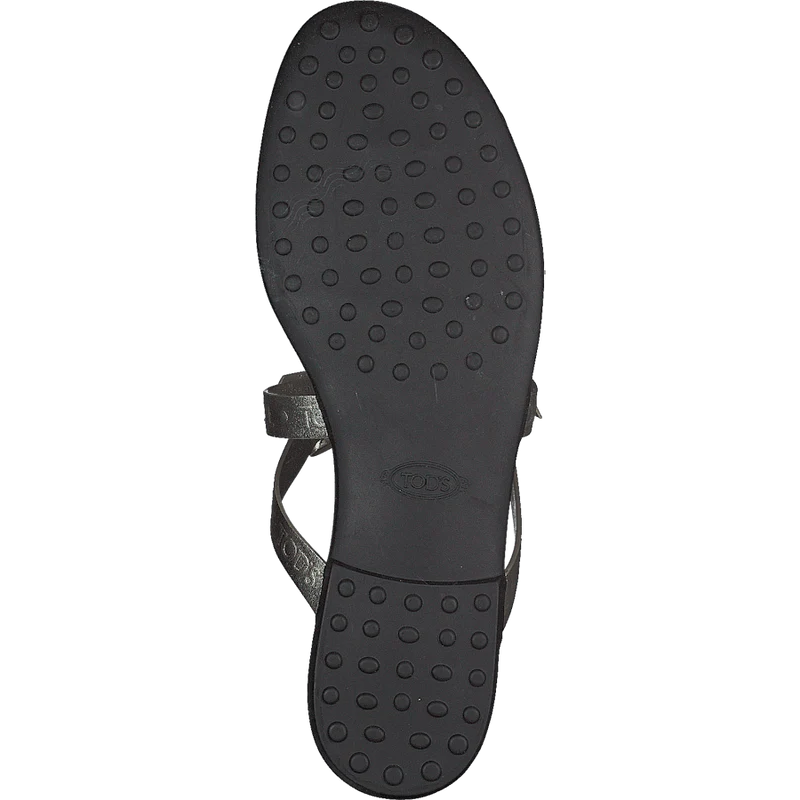 Gomma Bow Sandal Flan
