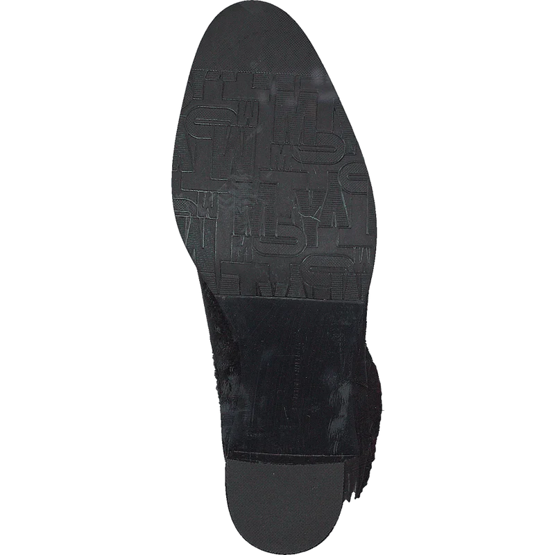 Cosy High Heel Leather Black