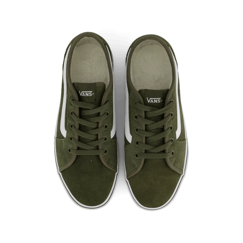 Wm Filmore Decon Suede Sherpa Grape Leaf