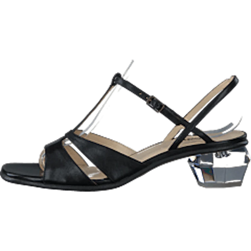 The Gem Sandal Black