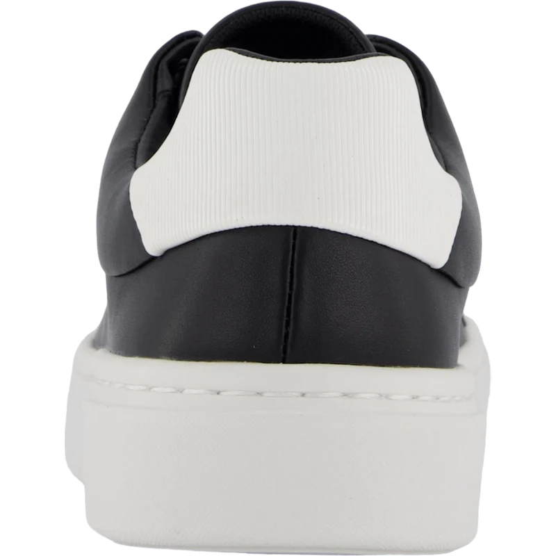 Cupsole Lace Up W/ml Lth Ck Black