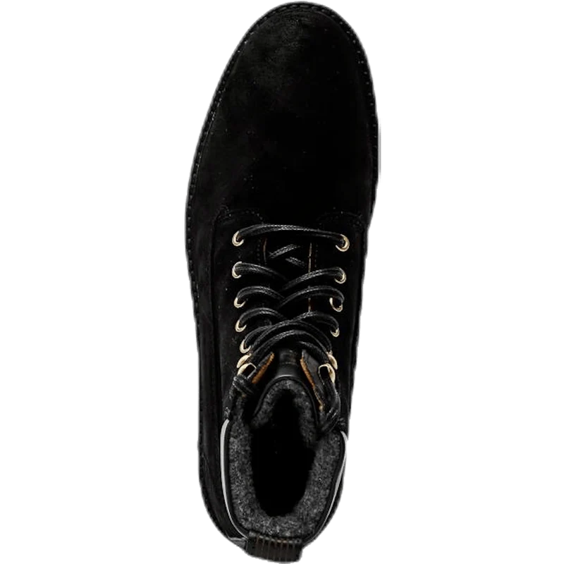 Casey Mid lace boot Black