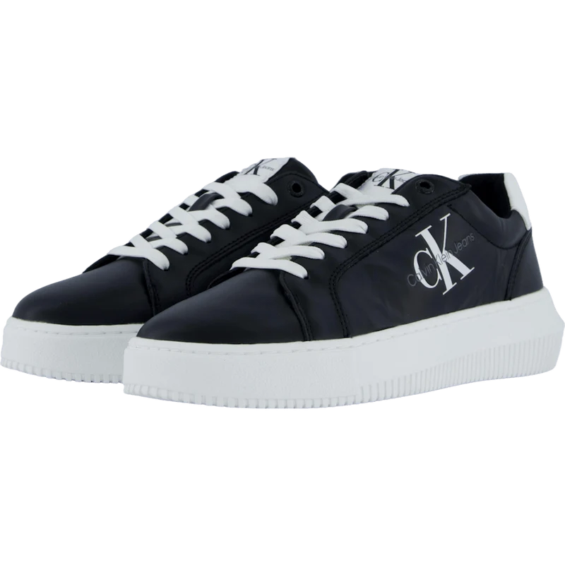 Chunky Cupsole Mono Lth Wn Black