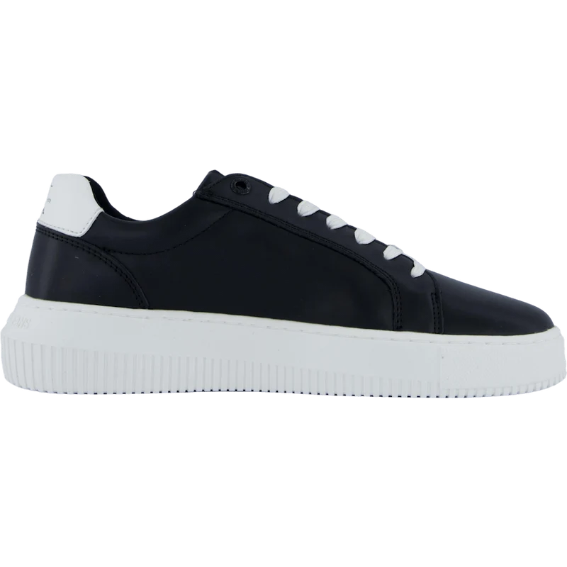 Chunky Cupsole Mono Lth Wn Black