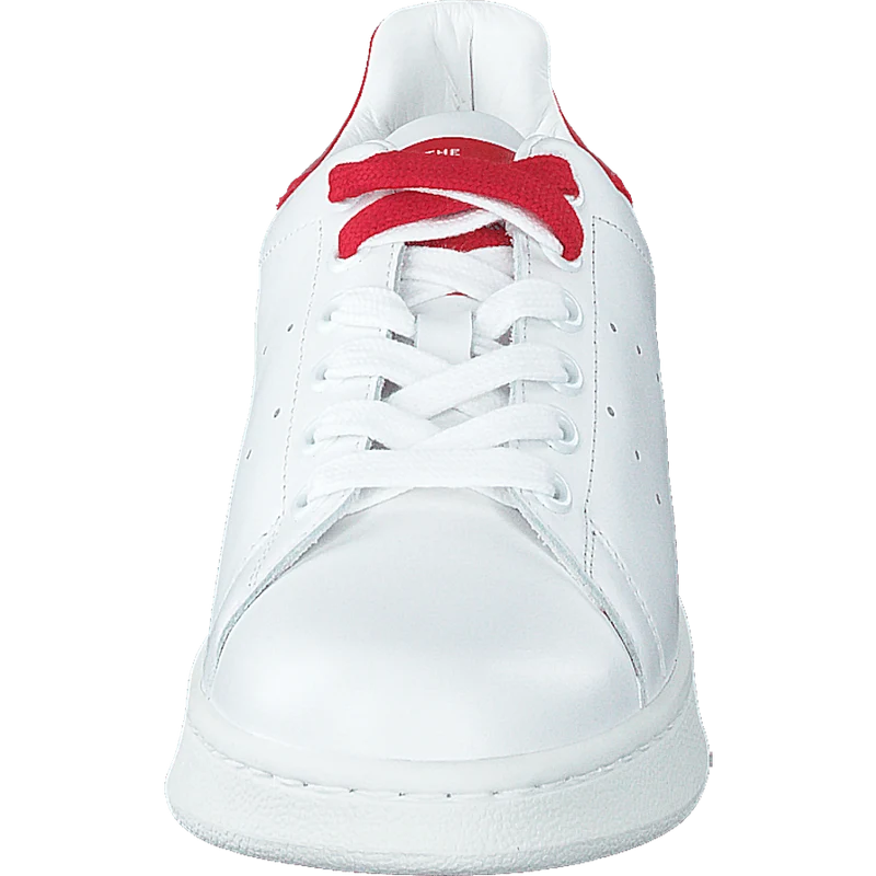 The Tennis Shoe White-red