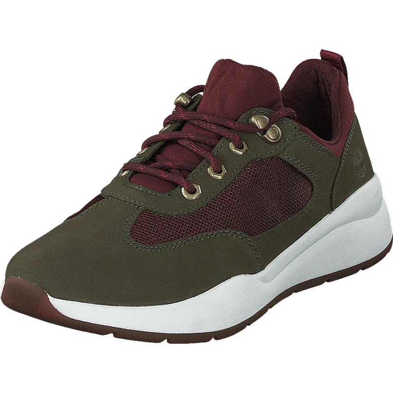 Boroughs Low Sneaker Hkr Dark Green Nubuck