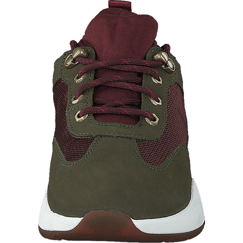 Boroughs Low Sneaker Hkr Dark Green Nubuck