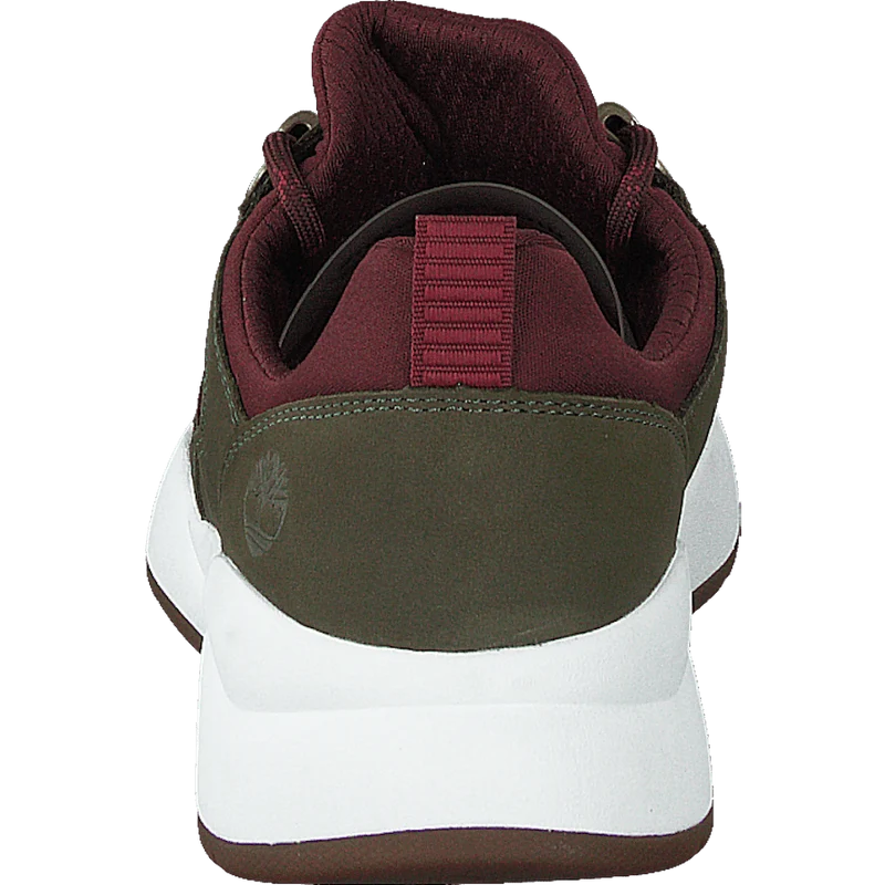 Boroughs Low Sneaker Hkr Dark Green Nubuck