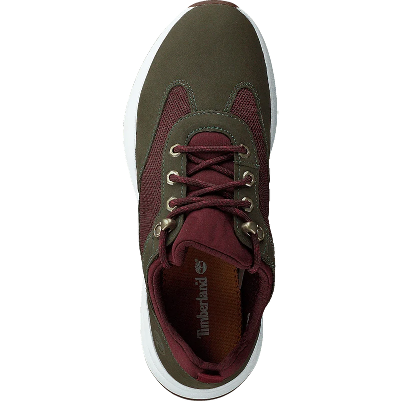 Boroughs Low Sneaker Hkr Dark Green Nubuck