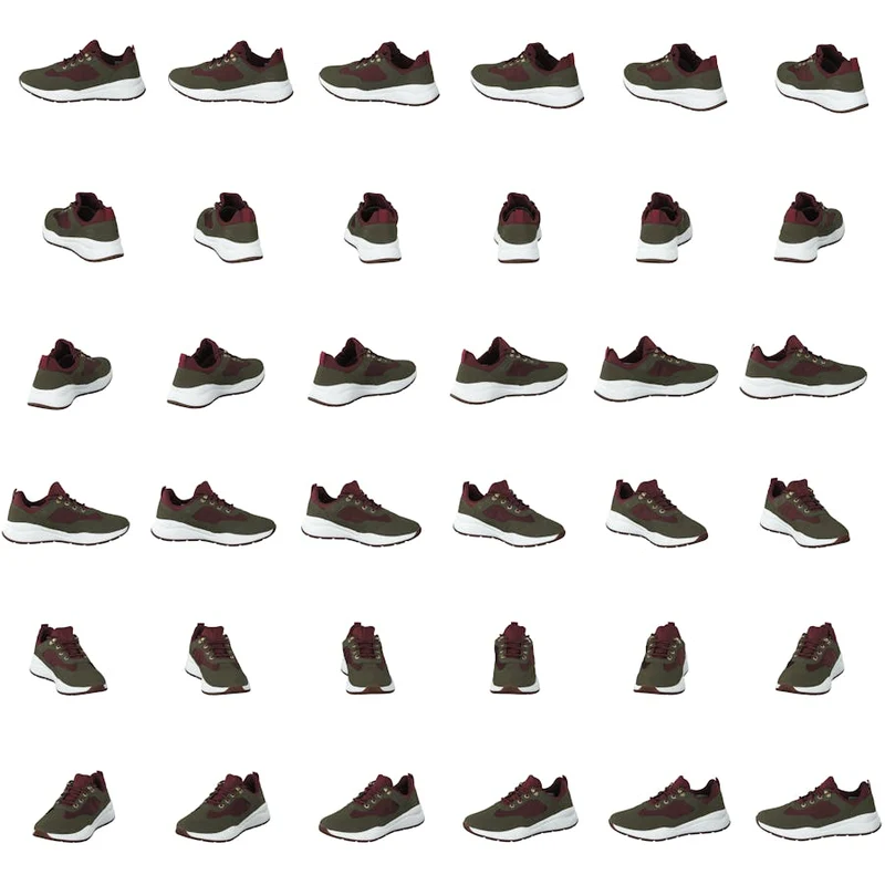 Boroughs Low Sneaker Hkr Dark Green Nubuck