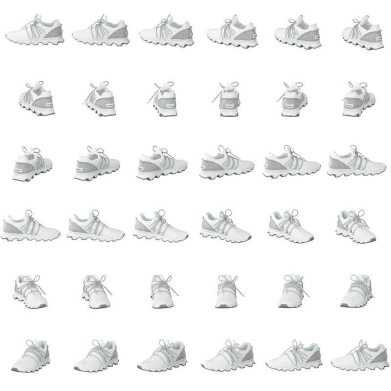 Kinetic Lace White