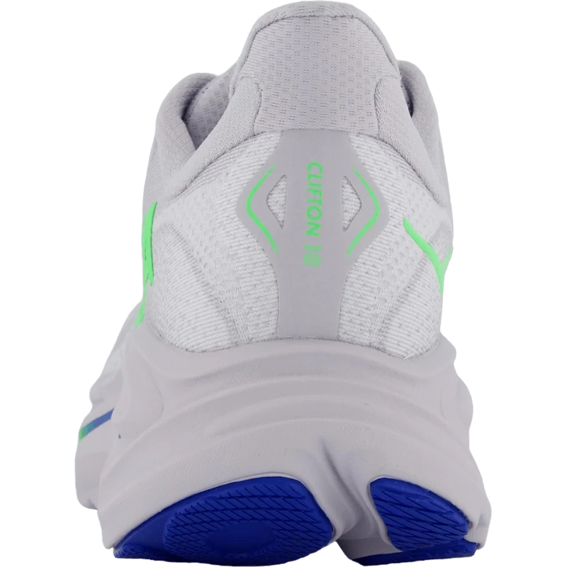 M Clifton 10 Ash Grey / Neon Green