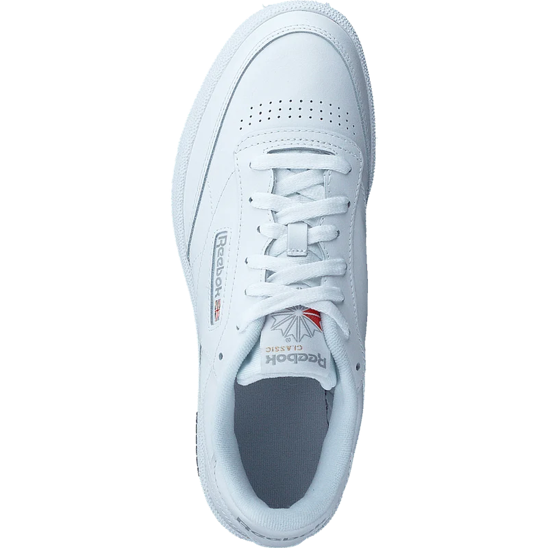 Club C 85 White/sheer Grey