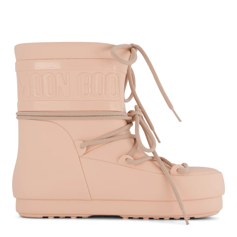 Mb Moon Boot Rainboot Low Bisque