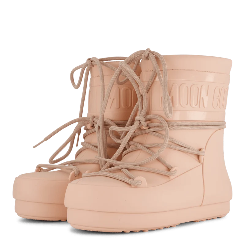 Mb Moon Boot Rainboot Low Bisque