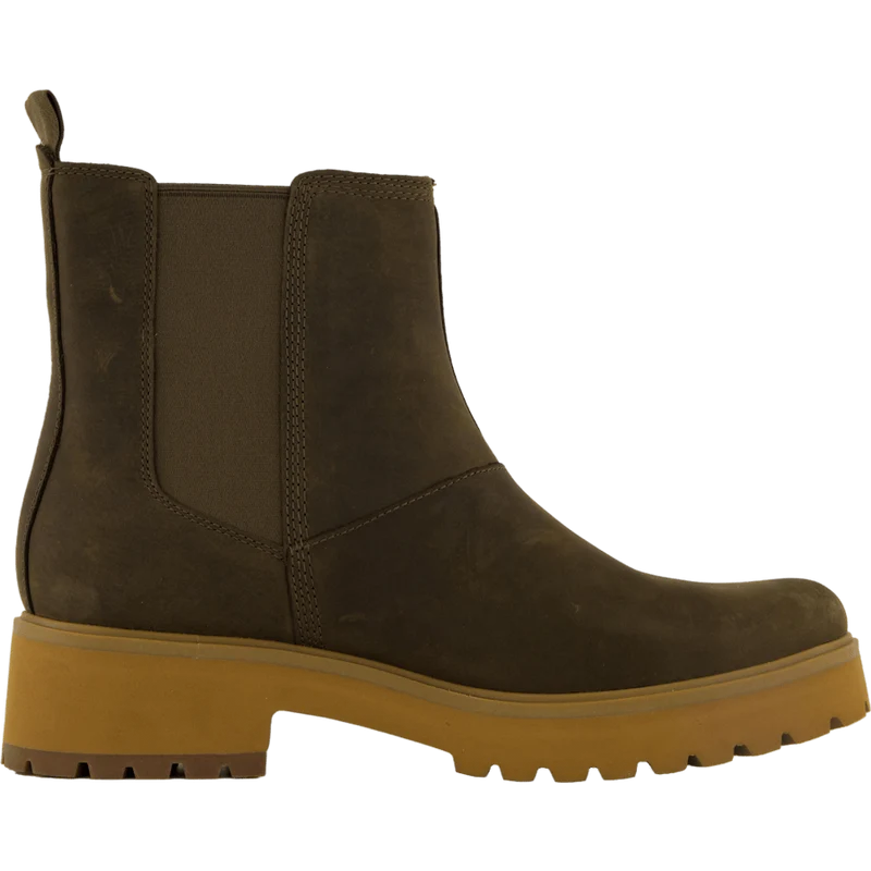 Mid Chelsea Boot Olv Full Grain