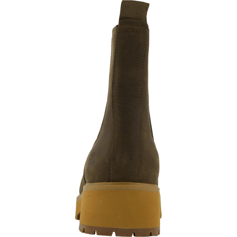 Mid Chelsea Boot Olv Full Grain