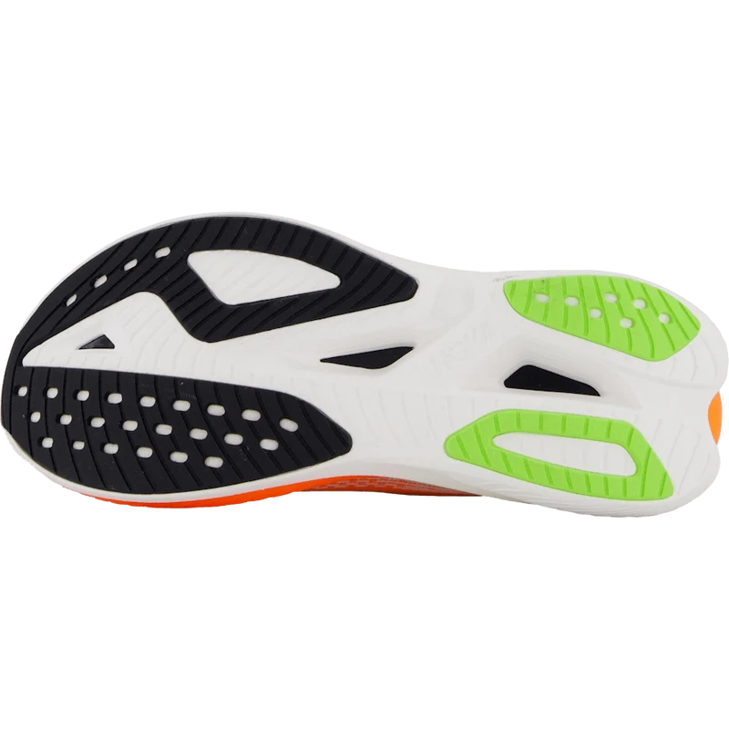 M Mach X 3 White / Neon Tangerine